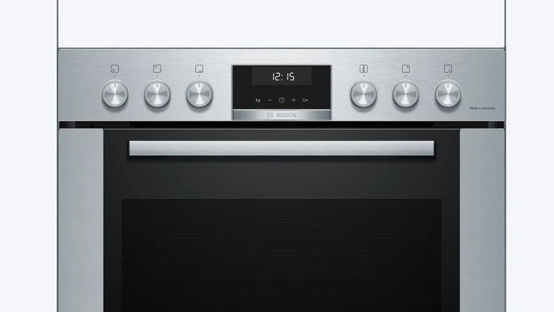 Bosch MKH63SKLE Exclusiv Herd-Set Backofen mit Cerankochfeld Edelstahl