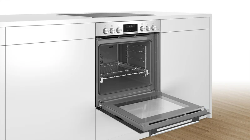 Bosch MKH63SKLE Exclusiv Herd-Set Backofen mit Cerankochfeld Edelstahl