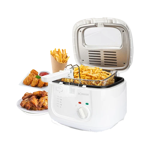 Bomann FR 6051 CB Fritteuse 2,5L Weiß