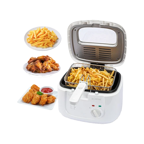 Bomann FR 6051 CB Fritteuse 2,5L Weiß