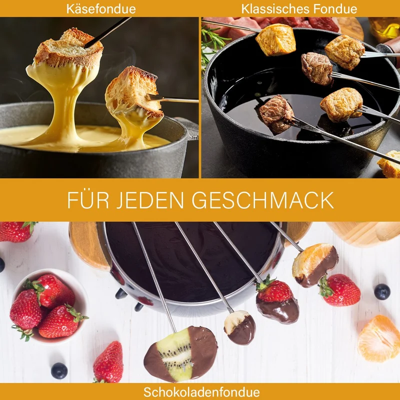 BOMANN Fondue-Fritteuse FFR 1290 CB weiß 1L
