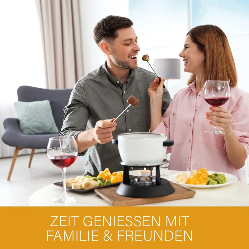 BOMANN Fondue-Fritteuse FFR 1290 CB weiß 1L