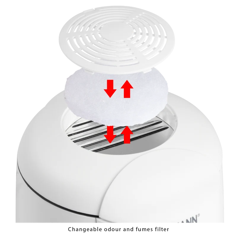BOMANN Fondue-Fritteuse FFR 1290 CB weiß 1L