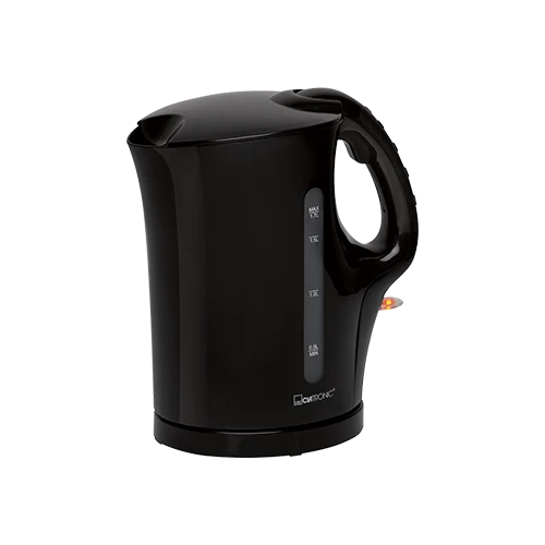 Clatronic WK 3445 Wasserkocher Schwarz 1,7L kabellos