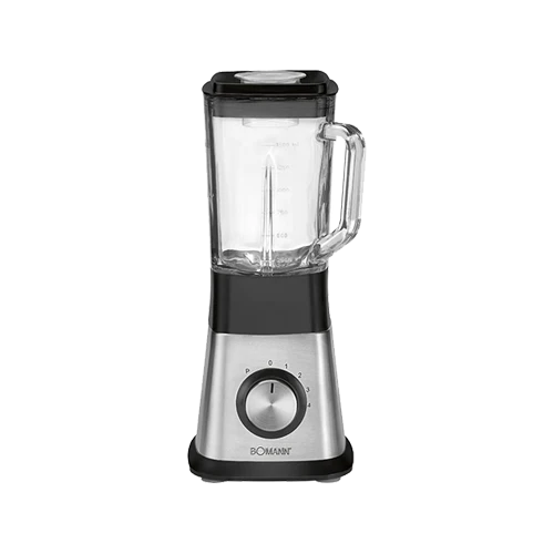 Clatronic UM 1374 CB Standmixer 1,5L Inox/Schwarz