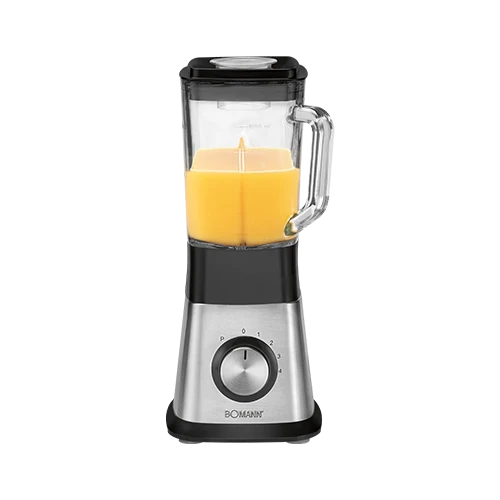 Clatronic UM 1374 CB Standmixer 1,5L Inox/Schwarz