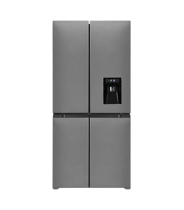 Exquisit MD430-100-WS-200E French Door Kühlschrank 430L Inoxlook NoFrost