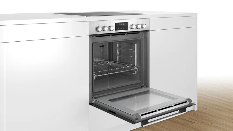 Bosch MKH63SP2 Exclusiv Herd-Set Backofen mit Cerankochfeld Edelstahl