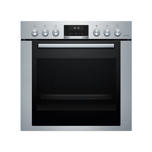 Bosch MKH65SK1 Exclusiv Herd-Set Backofen mit Cerankochfeld Edelstahl