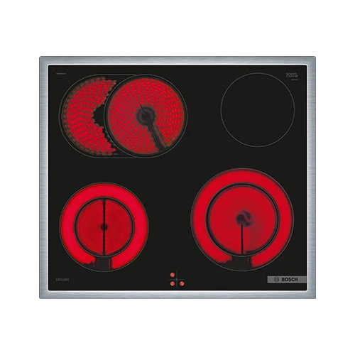 Bosch MKH63SK2 Exclusiv Herd-Set Backofen mit Cerankochfeld Edelstahl