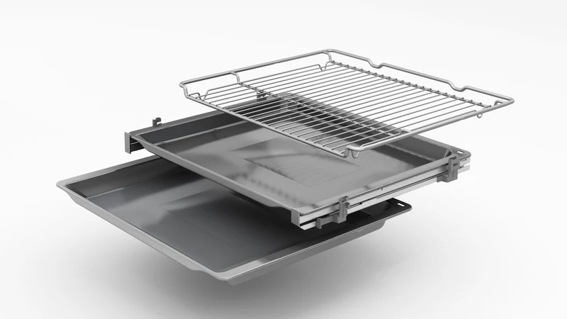 Bosch MKH63SK2 Exclusiv Herd-Set Backofen mit Cerankochfeld Edelstahl