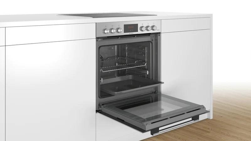Bosch MKH43SD0 Exclusiv Herd-Set Backofen mit Cerankochfeld Edelstahl