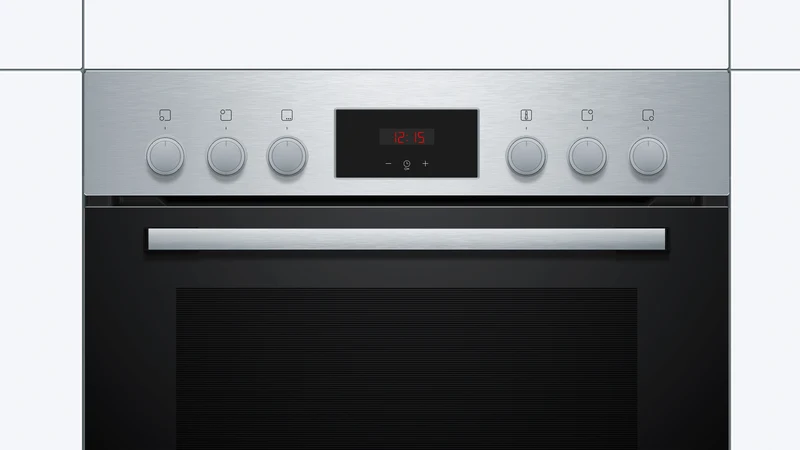 Bosch MKH22SK0 Exclusiv Herd-Set Backofen mit Cerankochfeld Edelstahl