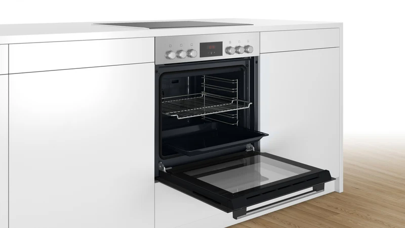 Bosch MKH22SK0 Exclusiv Herd-Set Backofen mit Cerankochfeld Edelstahl