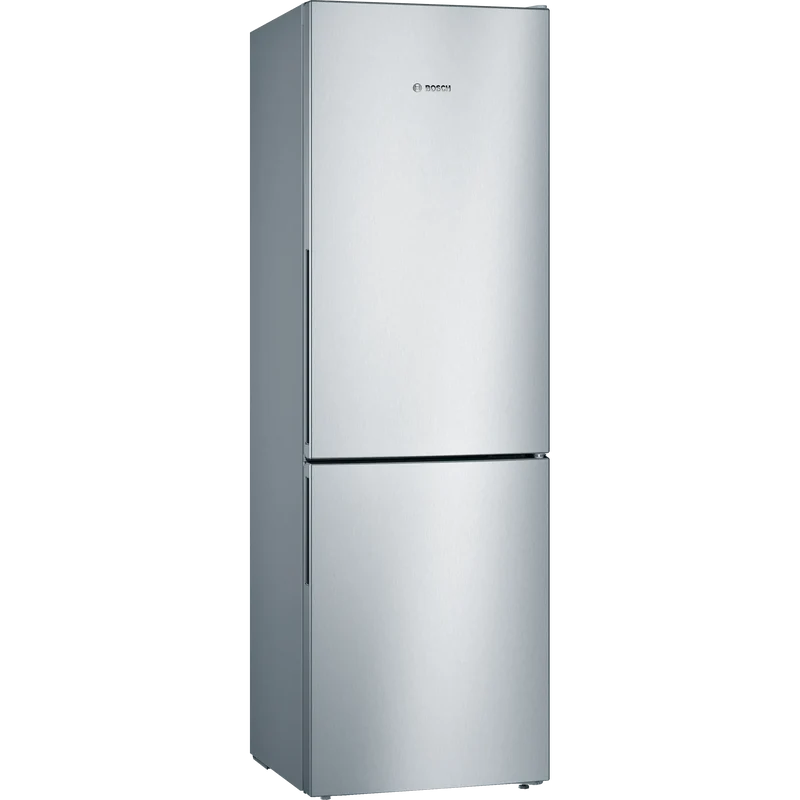 Bosch Serie 4 KGV392LEA Kühl-Gefrierkombination 343L Edelstahloptik LowFrost EEK E