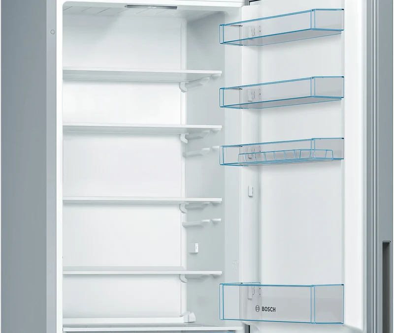 Bosch Serie 4 KGV392LEA Kühl-Gefrierkombination 343L Edelstahloptik LowFrost EEK E