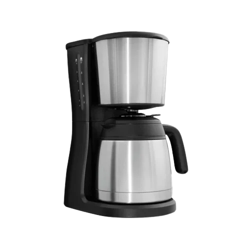 GUTFELS COFFEE 2030 Filterkaffeemaschine Schwarz mit Glaskanne