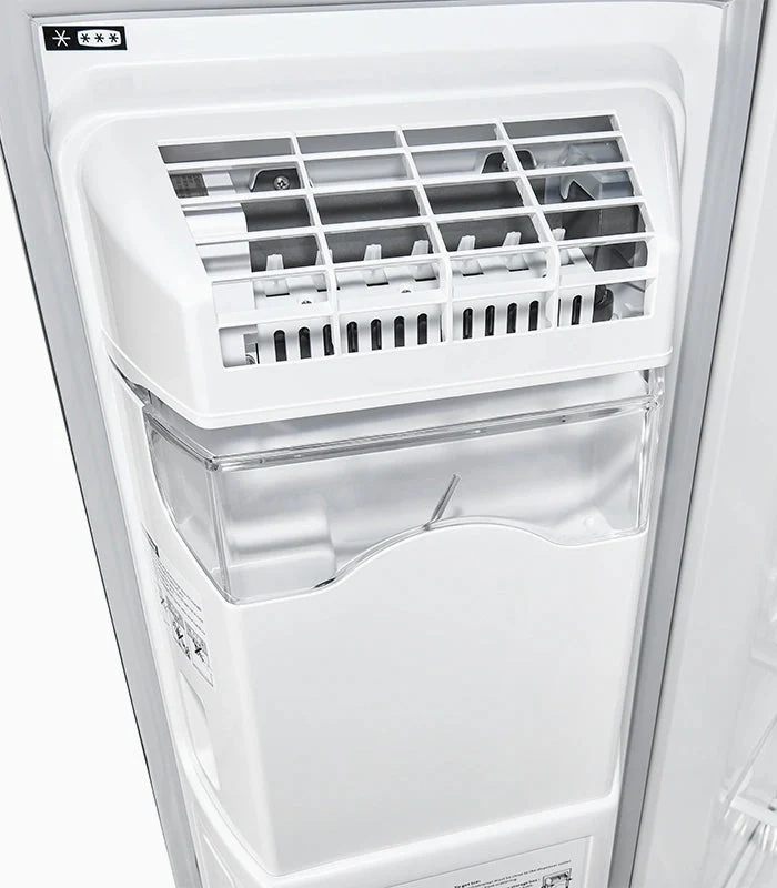 Exquisit SBS520-CF-040E Side-by-Side Kühlschrank 520L Inoxlook Anthrazit NoFrost