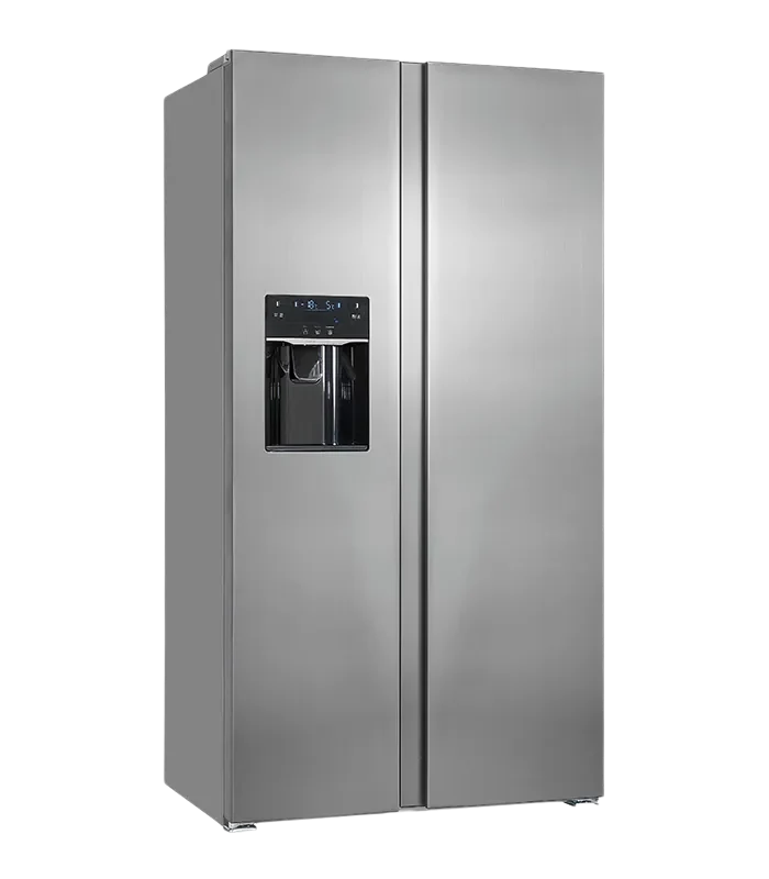 Exquisit SBS520-CF-040E Side-by-Side Kühlschrank 520L Inoxlook NoFrost