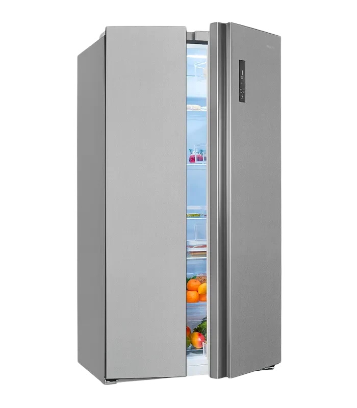 Exquisit SBS560-050D Side-by-Side Kühlschrank 560L Inoxlook NoFrost