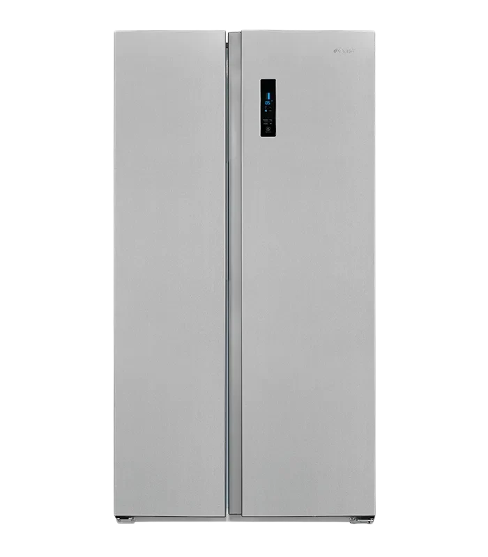 Exquisit SBS560-050D Side-by-Side Kühlschrank 560L Inoxlook NoFrost