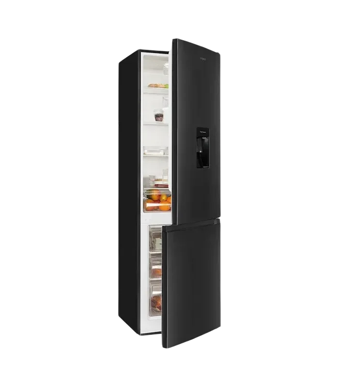 Exquisit KGC265-70-WS-040E Kühl-Gefrierkombination 260L Inox Anthrazit