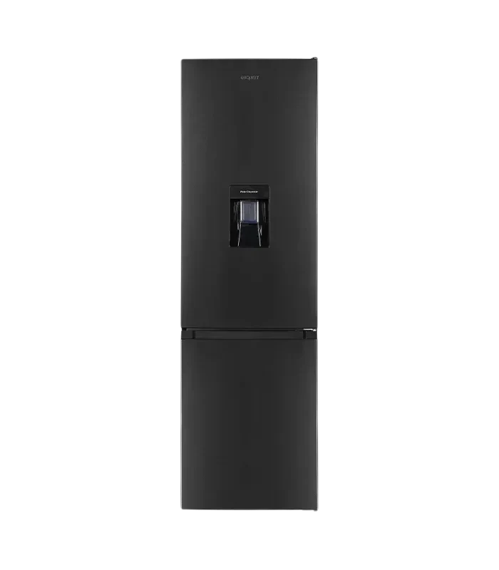 Exquisit KGC265-70-WS-040E Kühl-Gefrierkombination 260L Inox Anthrazit