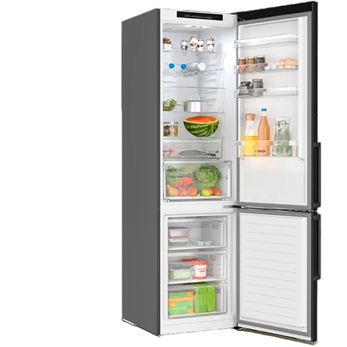 Bosch KGN39VXCT Kühl-Gefrierkombination 368L Edelstahl-Look NoFrost