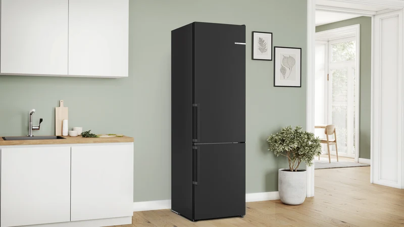 Bosch KGN39VXCT Kühl-Gefrierkombination 368L Edelstahl-Look NoFrost