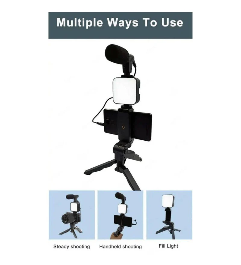 Smartphone Vlogging Kit Tripod