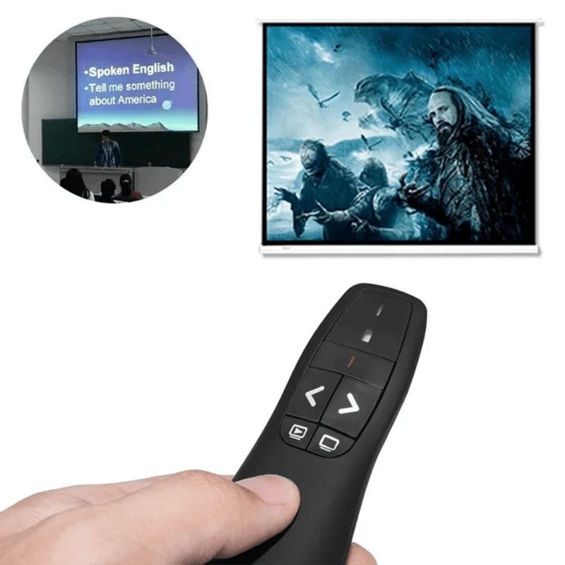 Wireless Presentation with Laser Pointer