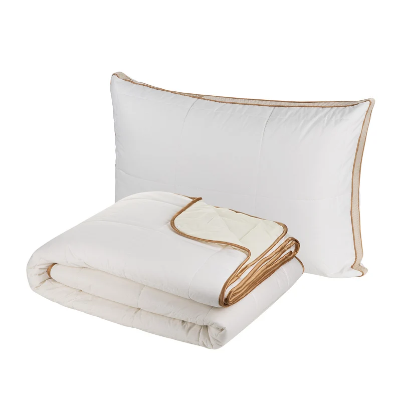 Set aus klassischem Kissen und Bettdecke Vitapur BambooAdapt