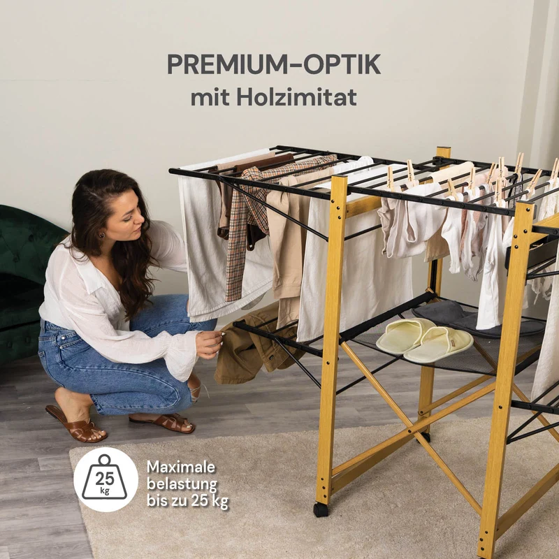 Zusammenklappbarer Wäscheständer Vitapur AirPrestige PRO