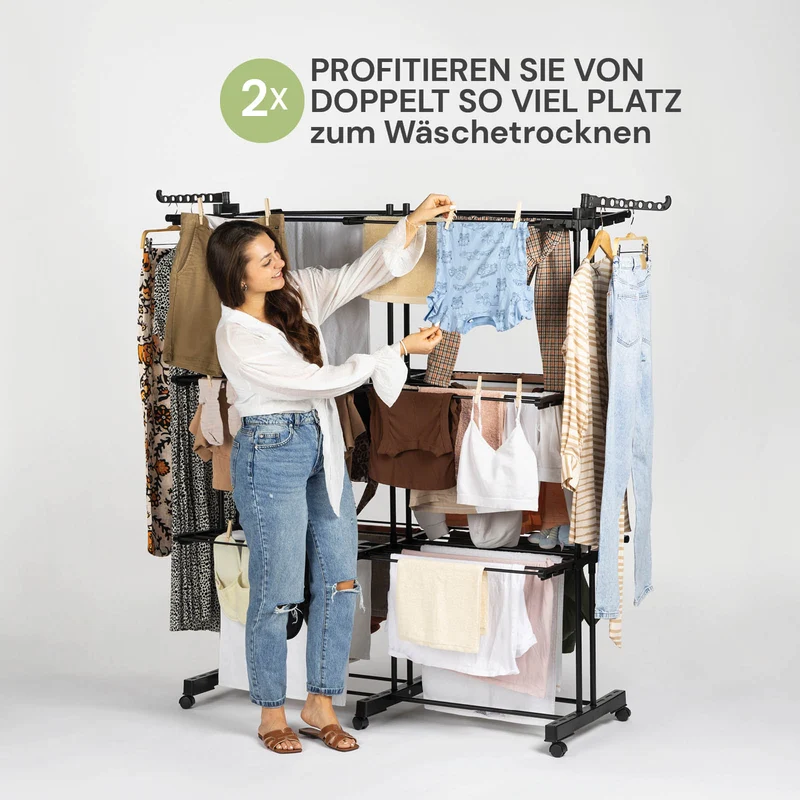Vertikaler Wäscheständer Vitapur VertyDry Duo