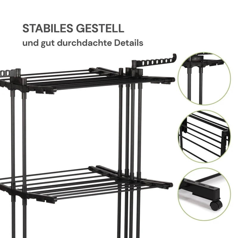 Vertikaler Wäscheständer Vitapur VertyDry Duo