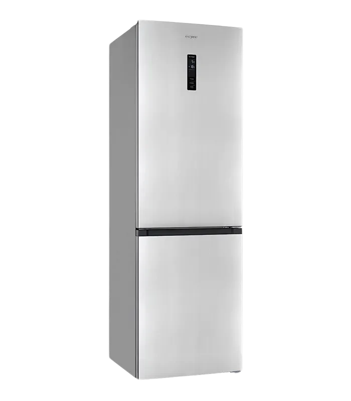 Exquisit KGC350-105-NF-040C Kühl-Gefrier-Kombination 350L Inoxlook NoFrost