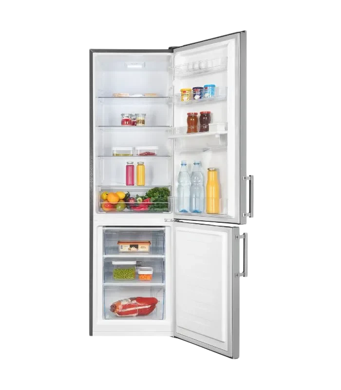Exquisit KGC265-70-H-WS-010E Kühl-Gefrier-Kombination 265L Inoxlook