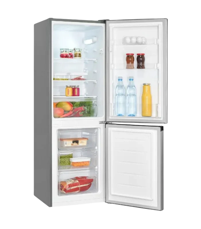 Exquisit KGC231-60-E-050C Kühl-Gefrier-Kombination 159L Inoxlook