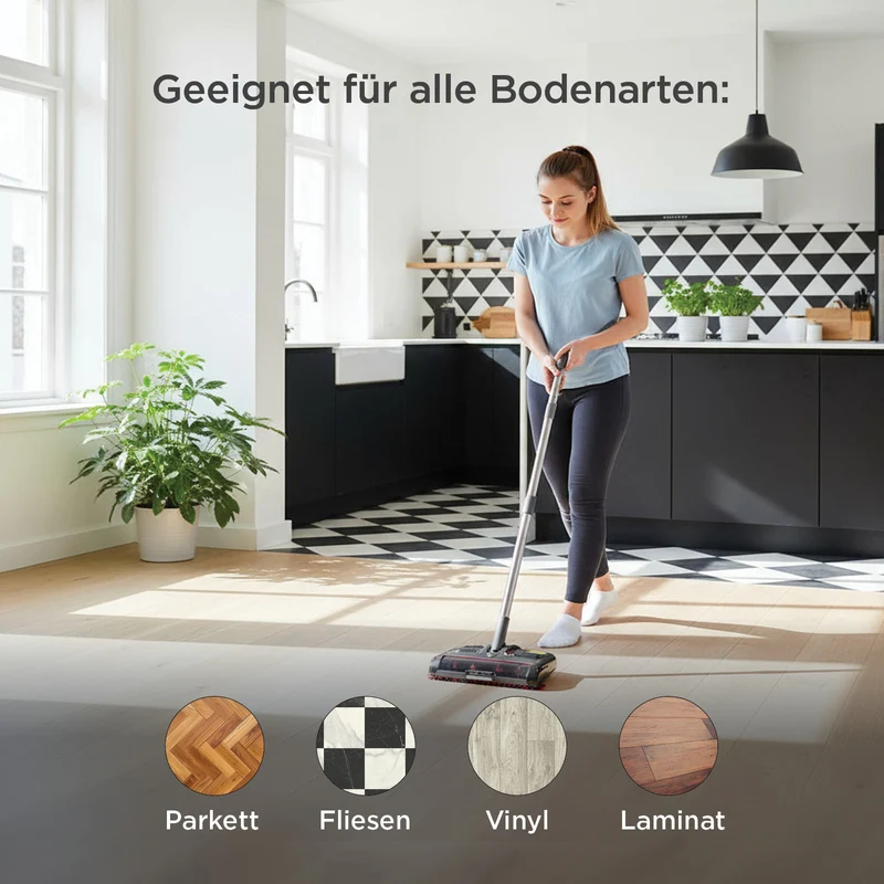 Rosmarino elektrischer Besen Clean Sweep