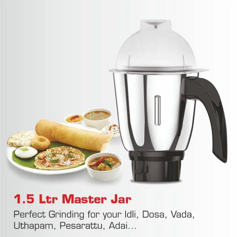 Vidiem Victor 600W Mixer Grinder 3 Jars