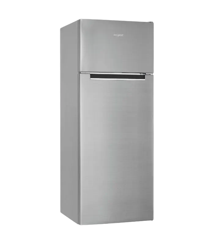 Exquisit KGC270-45-040D Kühl-Gefrier-Kombination 206L Inoxlook