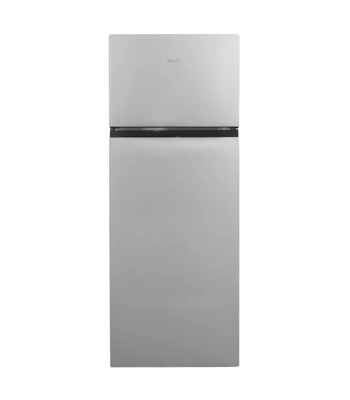 Exquisit KGC270-45-010E Kühl-Gefrier-Kombination 206L Silber