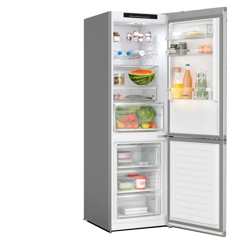 Bosch KGN36VICT Kühl-Gefrierkombination 308L Edelstahl NoFrost