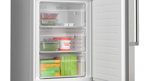 Bosch KGN36VICT Kühl-Gefrierkombination 308L Edelstahl NoFrost