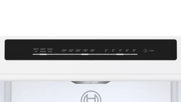 Bosch KGN36VICT Kühl-Gefrierkombination 308L Edelstahl NoFrost