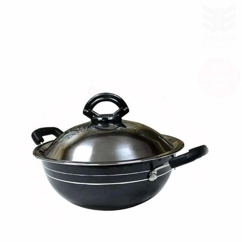 Hopper Pan Non-Stick with Lid