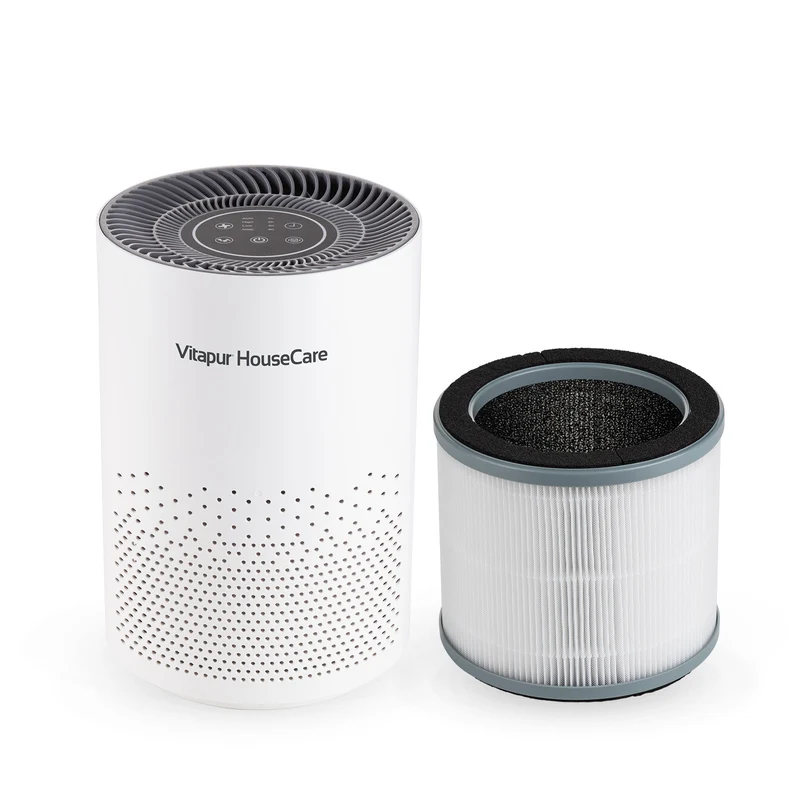 Set aus Vitapur HouseCare AirClean Luftreiniger und Ersatzfilter