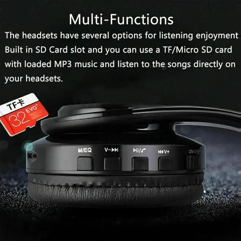 B39 Bluetooth Wireless Gaming Headset Foldable