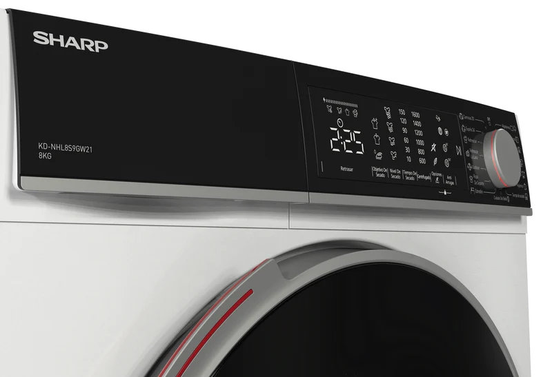SHARP KD-NHL8S9GW21-ES Freestanding Tumble Dryer 8 kg A++ with Heat Pump Technology