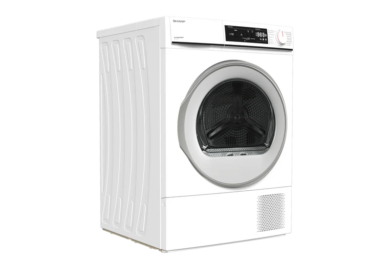 SHARP KD-NHA8S6GW21-BX Freestanding Tumble Dryer 8 kg A++ with Heat Pump Technology